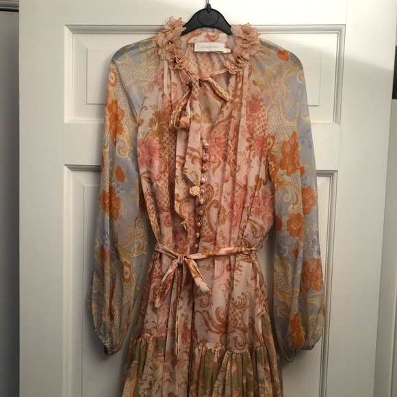 $895 Mixed Swirl Floral Postcard Lantern size 1 - Picture 4 of 6